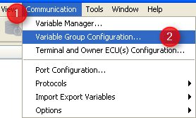Create Variable Group