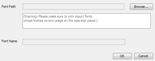 font import dialog