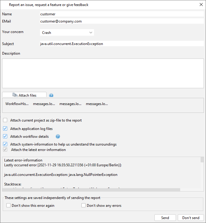 crash-issue-feedback-reports